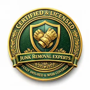 Certified Junk Removal Experts in Oshawa - Residential and Commercial Waste Disposal with WSIB Coverage.