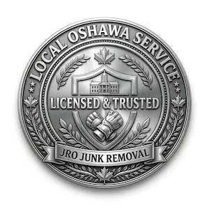 Licensed and Trusted JRO Junk Removal Service in Oshawa - Fully Bonded and WSIB Covered.