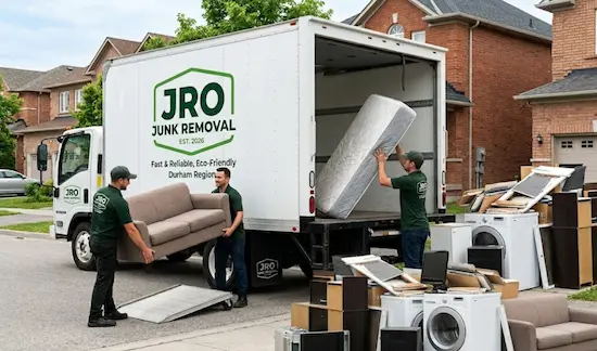 Professional junk removal team in Oshawa Ontario – JRO